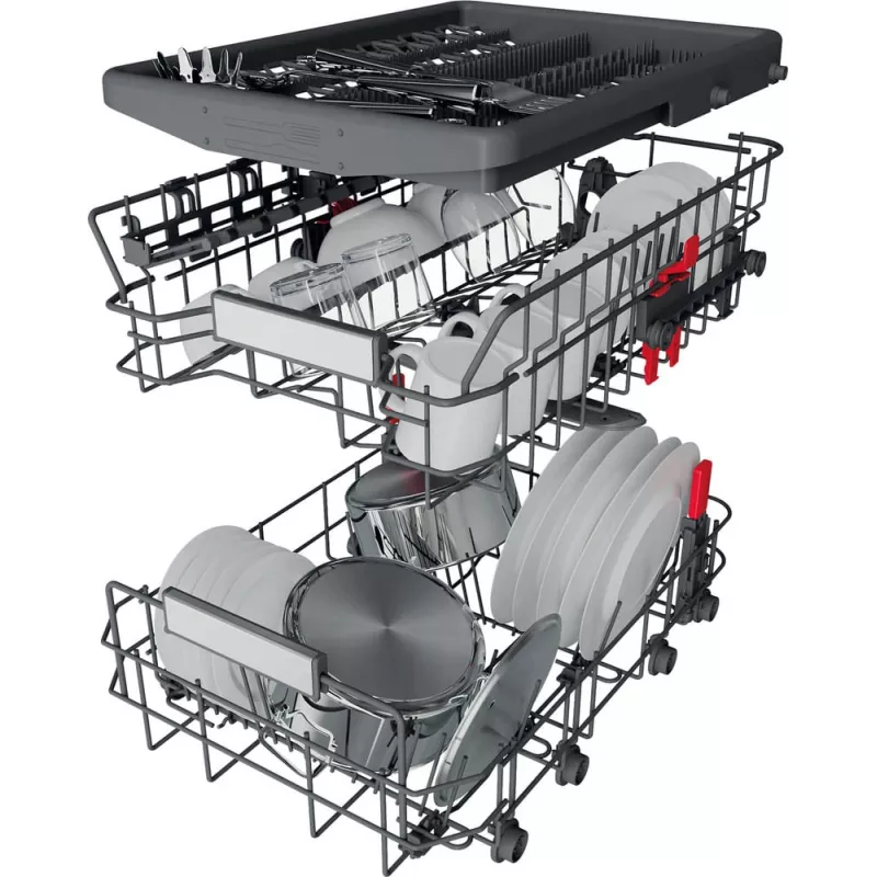 Whirlpool WSBO 3O34 PF X Daļēji iebūvējams 10 galda klājumu