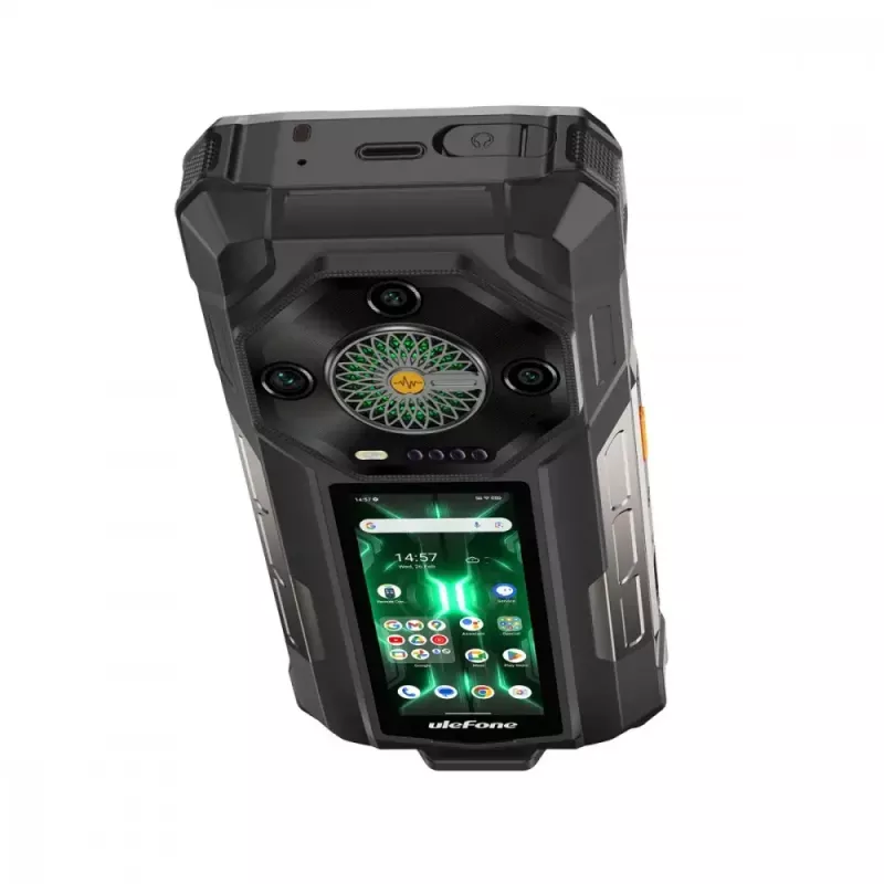 Viedtālrunis UleFone Armor 33 Pro 5G 6,3 collas 16GB/512GB Melns, energoefektivitātes klase A