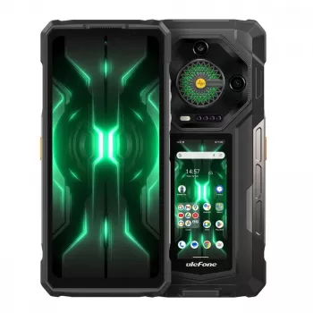 Viedtālrunis UleFone Armor 33 Pro 5G 6,3 collas 16GB/512GB Melns, energoefektivitātes klase A