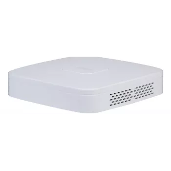 Tīkla videoreģistrators DAHUA NVR2104-4KS3 4 kanālu 4K, līdz 20 TB, 1U plaukta, SATA, Smart H.265+