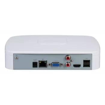 Tīkla videoreģistrators DAHUA NVR2104-4KS3 4 kanālu 4K, līdz 20 TB, 1U plaukta, SATA, Smart H.265+