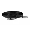 DIGITUS USB 3.2 Gen1 - RJ45 Ethernet kabelis - CAT6a S/FTP Melns - 3m