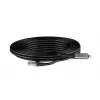 DIGITUS USB-C 3.2 Gen1 - RJ45 Ethernet kabelis - CAT6a S/FTP Melns - 2m