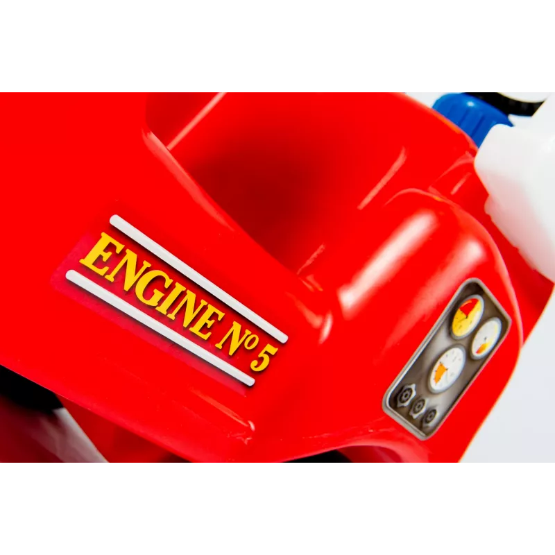 Little Tikes Spray & Rescue ugunsdzēsēju mašīna, 1,5 g., 4 riteņi, Plastmasa, Melna, Sarkana, Balta