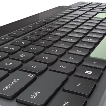 Lenovo 4Y41R69494 tastatūra Mājas/Biroja Bluetooth US English Melna, Zaļa