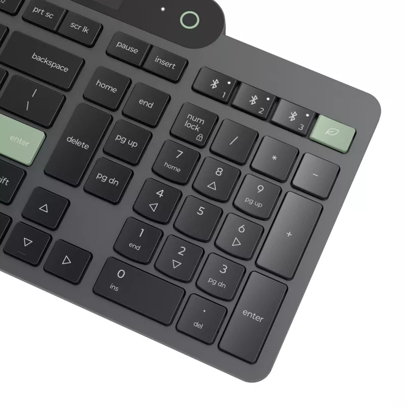 Lenovo 4Y41R69494 tastatūra Mājas/Biroja Bluetooth US English Melna, Zaļa