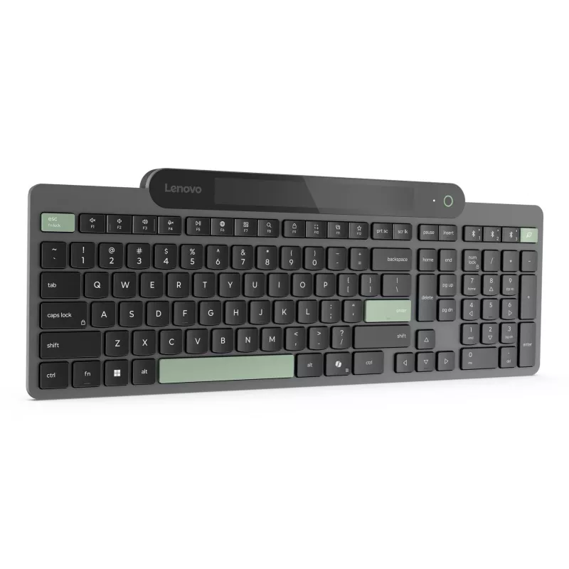 Lenovo 4Y41R69494 tastatūra Mājas/Biroja Bluetooth US English Melna, Zaļa