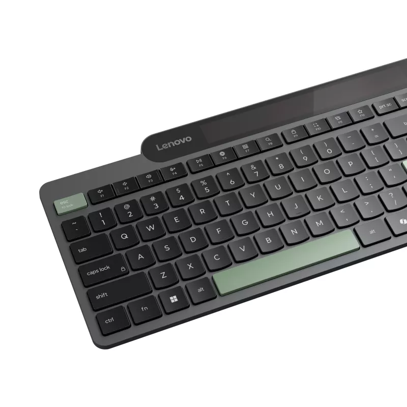 Lenovo 4Y41R69494 tastatūra Mājas/Biroja Bluetooth US English Melna, Zaļa