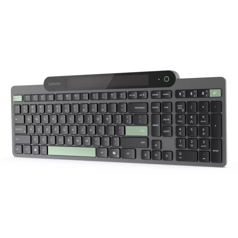 Lenovo 4Y41R69494 tastatūra Mājas/Biroja Bluetooth US English Melna, Zaļa