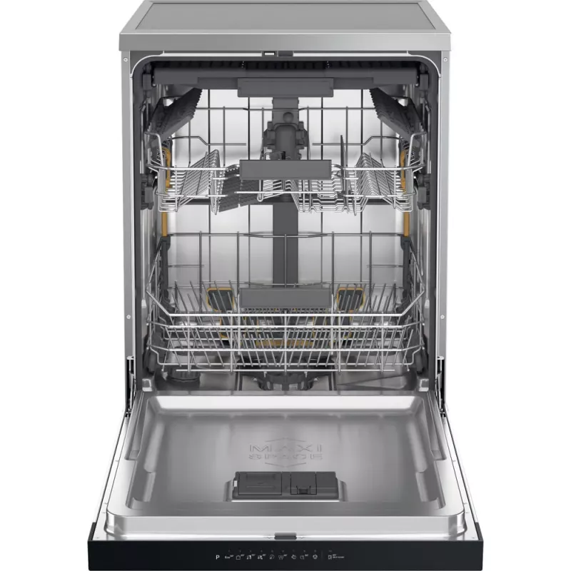 Whirlpool W7F HP33 X brīvi stāvoša trauku mazgājamā mašīna 15 galda piederumu komplektiem 43 dB