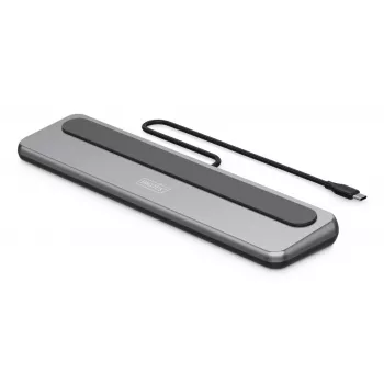 Digitus USB-C 8K dokstacija 12 pieslēgvietu USB 3.2 Gen 2 100 W