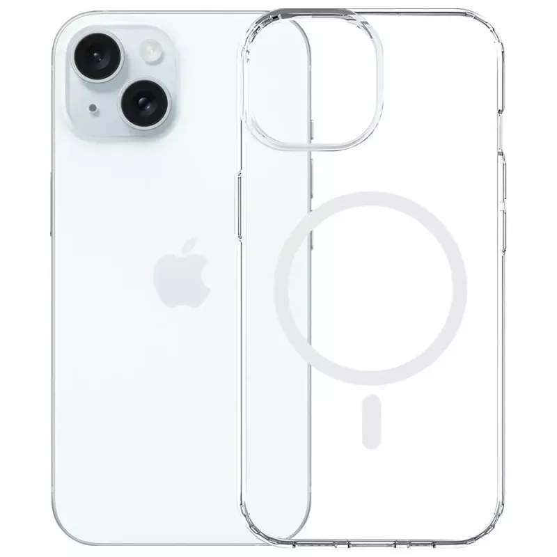 Aizsargapvalks 3MK Armor MagCase Apple iPhone 15 — izturīgs dizains, magnētiska savietojamība