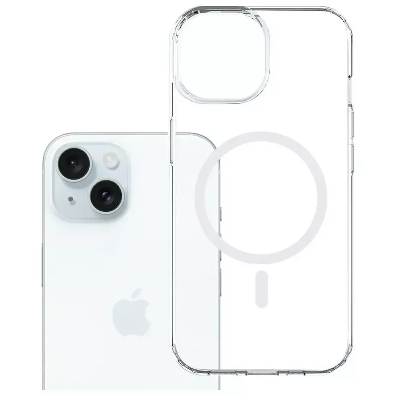 Aizsargapvalks 3MK Armor MagCase Apple iPhone 15 — izturīgs dizains, magnētiska savietojamība