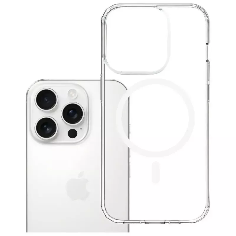 Telefona maciņš 3MK Armor MagCase Apple iPhone 15 Pro Max — izturīgs, plāns magnētiskais dizains