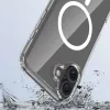 Vāciņš mobilajam tālrunim 3MK Armor MagCase iPhone 16, 6,1 collas (15,5 cm), caurspīdīgs, PC+TPU