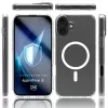 Vāciņš mobilajam tālrunim 3MK Armor MagCase iPhone 16, 6,1 collas (15,5 cm), caurspīdīgs, PC+TPU