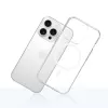 Mobilo tālruņu vāciņš 3MK Armor MagCase iPhone 16 Pro, caurspīdīgs, 16 cm (6,3 collu) displejam, PC+TPU