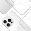 Mobilo tālruņu vāciņš 3MK Armor MagCase iPhone 16 Pro, caurspīdīgs, 16 cm (6,3 collu) displejam, PC+TPU