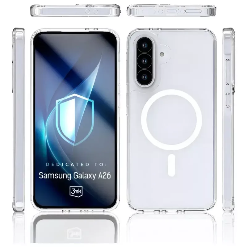 Aizsargtelefona maciņš 3MK Armor MagCase Samsung Galaxy A26 5G — plāns izturīgs dizains