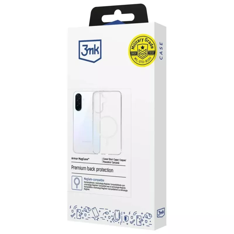Aizsargmaciņš 3MK Armor MagCase Samsung Galaxy A36 — izturīgs, triecienizturīgs dizains