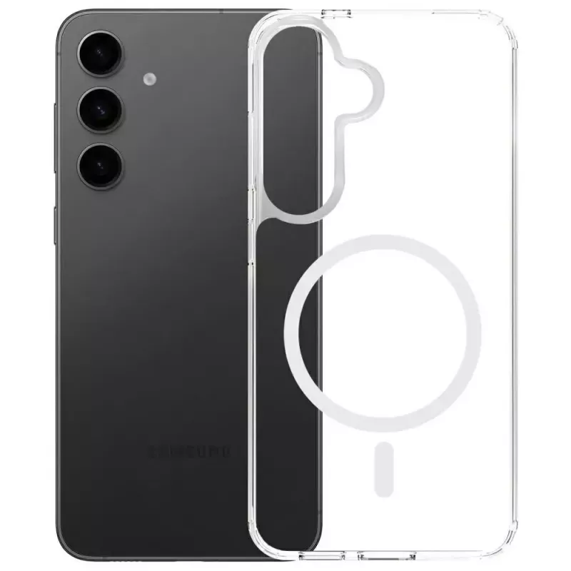 Aizsargājošs telefona maciņš 3MK Armor MagCase priekš Samsung Galaxy S24/S25 — izturīgs plānas piegulšanas dizains