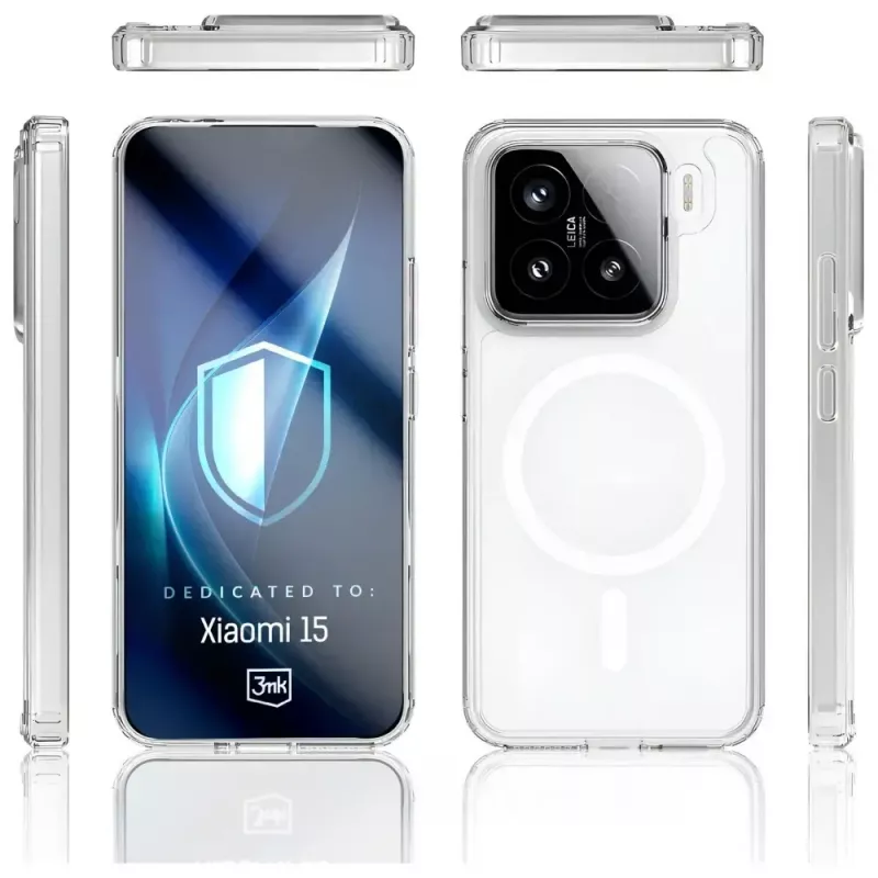 Telefona maciņš 3MK Armor MagCase Xiaomi 15 — izturīgs, viegls aizsargvāciņš
