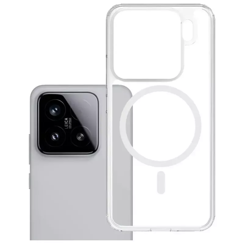 Aizsargājošs MagCase Armor no 3MK priekš Xiaomi 15 Pro — plāns, izturīgs telefona maciņš