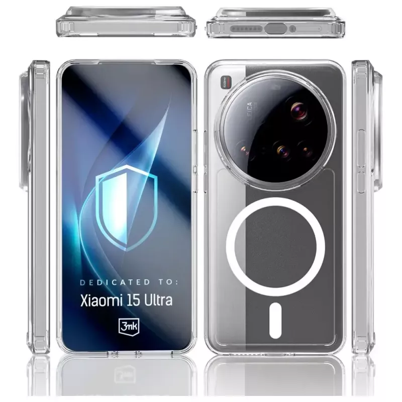 Aizsargtelefona maciņš 3MK Armor MagCase Xiaomi 15 Ultra — izturīgs viegls ar magnētisku saderību