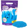 Kinetic Sand, 2 mārciņas zilu rotaļu smilšu, veidojamas sensorās rotaļlietas bērniem, atkārtoti noslēdzams maisiņš (iepakojums var atšķirties), no 3 gadu vecuma