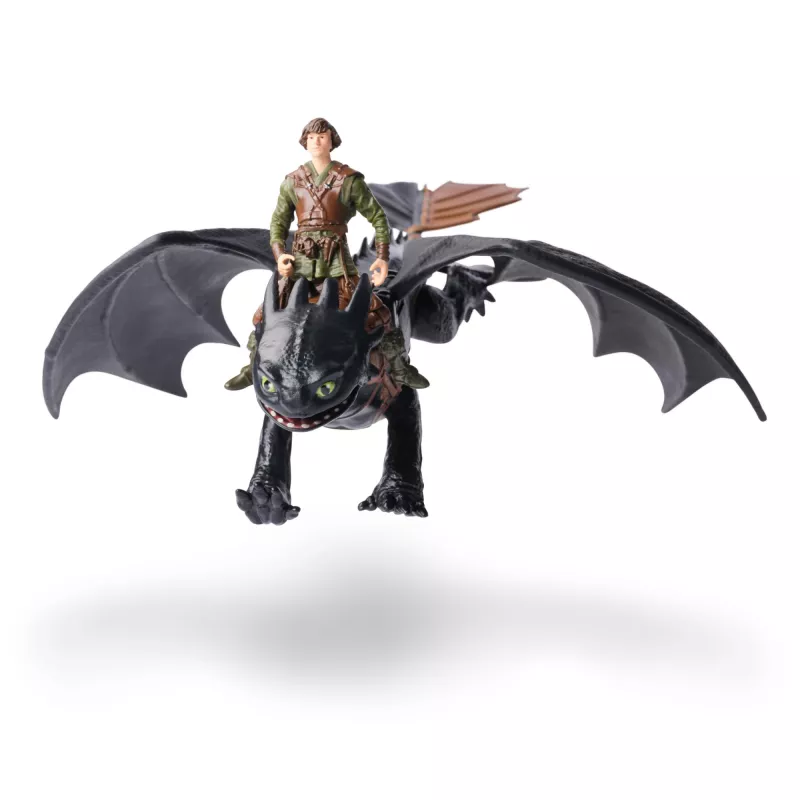 DreamWorks Dragons , Kā pieradināt pūķi, Toothless & Hiccup, vikingu duets darbības figūras, bērnu rotaļlietas zēniem vecumā no 4 gadiem