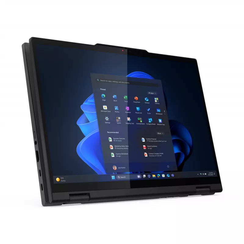 Hibrīdklēpjdators Lenovo ThinkPad T14s 14 collu Intel Core Ultra 5 225U 16GB LPDDR5x 512GB SSD WUXGA skārienjūtīgs Windows 11 Pro