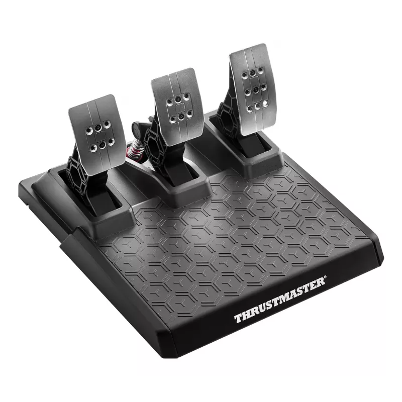 Stūres rats un pedāļi Thrustmaster T248R Melns — USB, hibrīda piedziņa, spēka atgriezeniskā saite, LCD displejs, ādas stūre