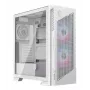 PC korpuss MSI MPG VELOX 300R AIRFLOW PZ Midi Tower balts — ATX/EATX/MicroATX/Mini-ITX, 1×3,5 collas, 4×2,5 collas, 2×USB 3.2 Gen1, sānu logs