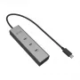 i-tec Metal USB-C uzlādes centrmezgls ar 5 pieslēgvietām, USB-C video 8K + jaudas piegāde 85 W