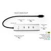 i-tec Metal USB-C uzlādes centrmezgls ar 5 pieslēgvietām, USB-C video 8K + jaudas piegāde 85 W