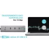 i-tec Metal USB-C uzlādes centrmezgls ar 5 pieslēgvietām, USB-C video 8K + jaudas piegāde 85 W
