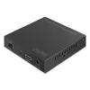DIGITUS HDMI optiskās šķiedras uztvērējs - priekš DS-55348 4K/60Hz 40 km/300m IP 1G Melns