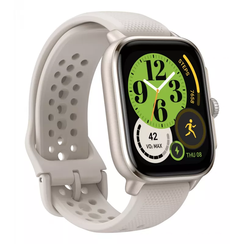 Amazfit Cheetah 4,45 cm (1,75 collu) AMOLED digitālais 390 x 450 pikseļu skārienekrāns Balts GPS (satelīts)