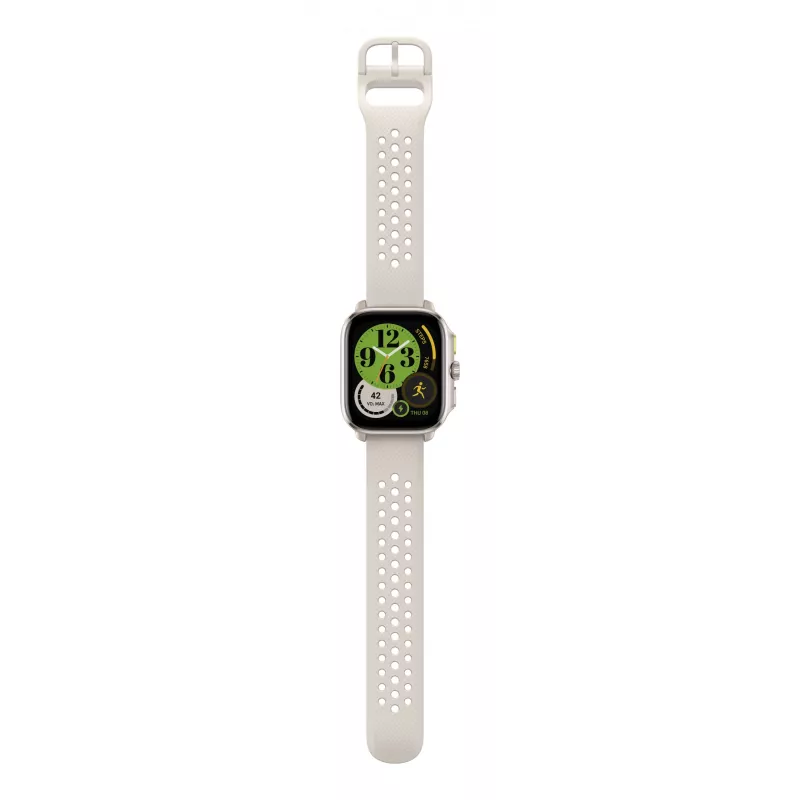 Amazfit Cheetah 4,45 cm (1,75 collu) AMOLED digitālais 390 x 450 pikseļu skārienekrāns Balts GPS (satelīts)