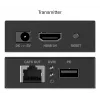 DIGITUS HDMI KVM paplašinātāja komplekts - 4K/30Hz 40/70m PoC CAT melns