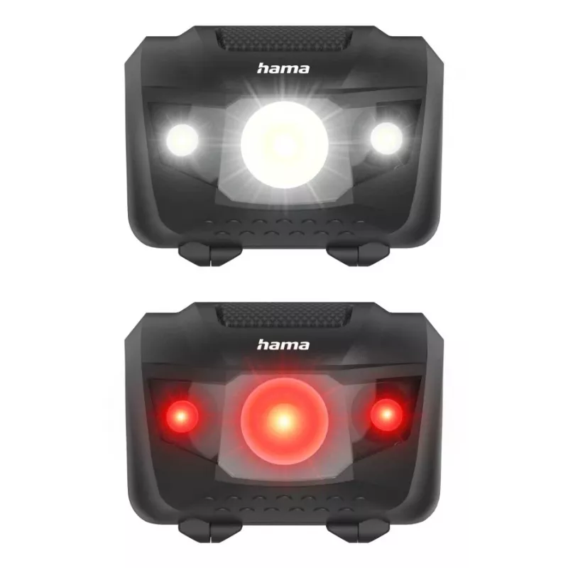 Hama HL200 Melns, Blue, dzeltena Galvas lukturītis LED