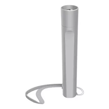 Rokas lukturītis Hama FL120 sudraba krāsā LED 3W Alumīnijs 145mm