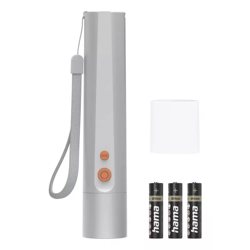 Rokas lukturītis Hama FL250 LED 3W Alumīnija Sudraba