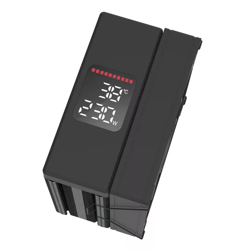 Zalman CNPS9X ECO DS datora dzesēšanas sistēma Procesors Gaisa dzesētājs 12 cm Melns 1 gab.