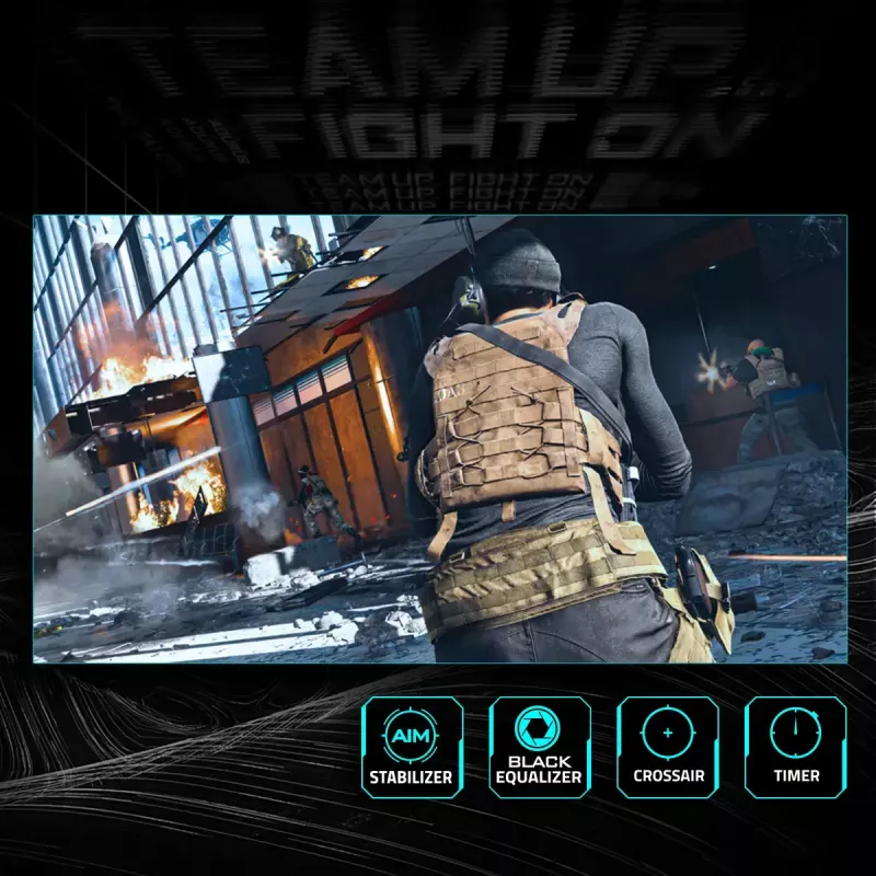 GIGABYTE GS25F2 25 collu FHD spēļu monitors - 1920 x 1080, 200Hz, 1ms, 300 cd/m², Display HDR 10, HDMI 2.0, Displayport 1.4