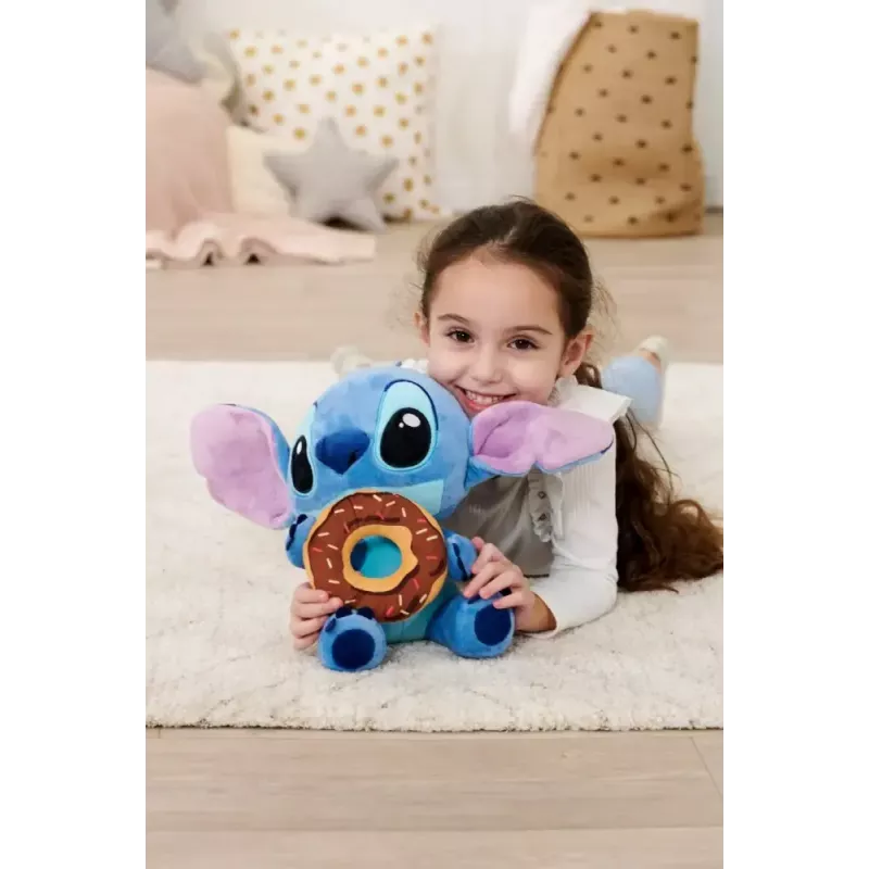 Mīkstā rotaļlieta SIMBA Mascot Stitch ar virtuļa piederumu 25 cm plīša figūriņa