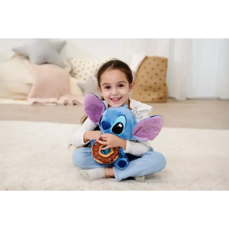 Mīkstā rotaļlieta SIMBA Mascot Stitch ar virtuļa piederumu 25 cm plīša figūriņa