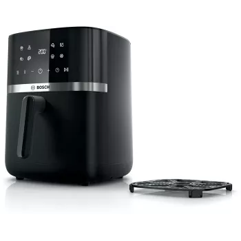 Bosch Serie 4 MAFS2462B fritieris Viena 6,1 L Brīvi stāvošs 2050 W Karstā gaisa fritieris Melns