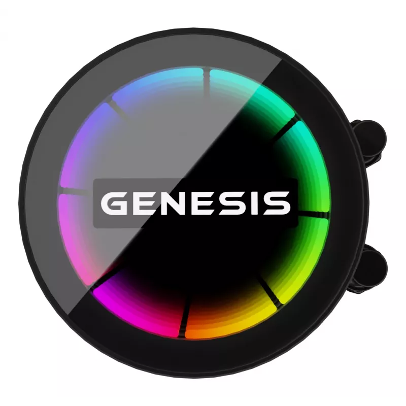 GENESIS NLG-2320 datora dzesēšanas sistēma Procesors Viss-vienā šķidruma dzesētājs Melns