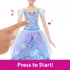 Disney Princess Enchanted Ballgown Cinderella modes lelle ar gaismas un skaņas efektiem, iedvesmota no filmas
